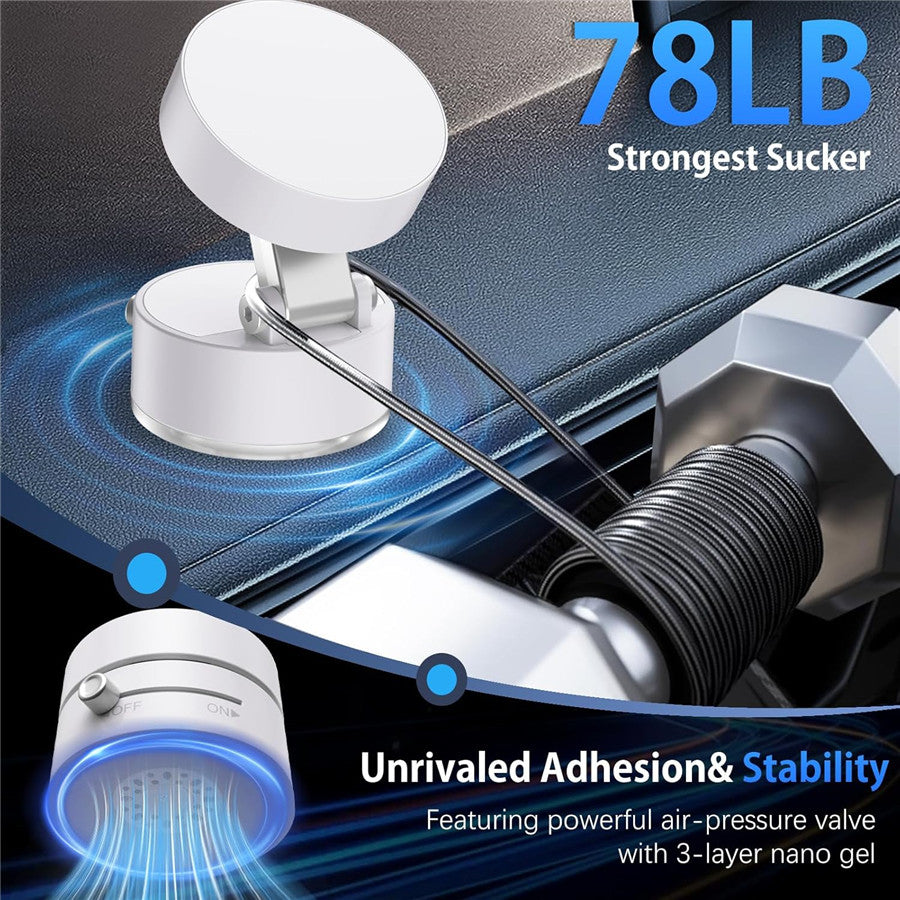 Foldable Vacuum Magnetic Car Phone Holder